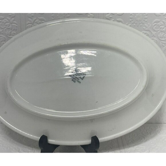 Vintage WALKER CHINA Restaurant Ware Platter NEBRASKA STATE SEAL - Picture 5 of 7